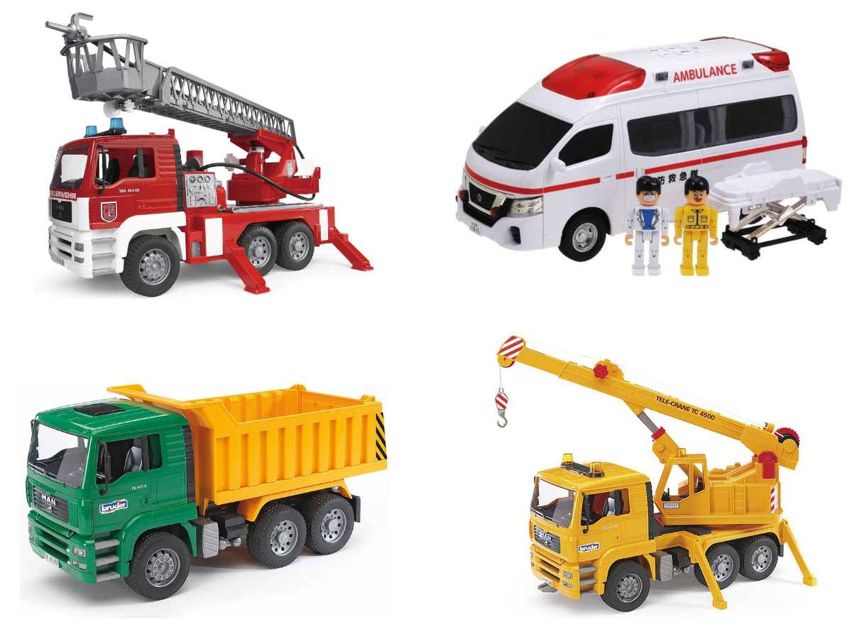 働く車のおもちゃ7選！子どもに人気の自動車：パトカー・救急車